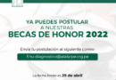Postula a las Becas de Honor 2022