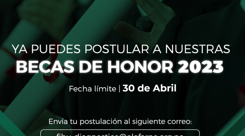 Postula a las Becas de Honor 2023